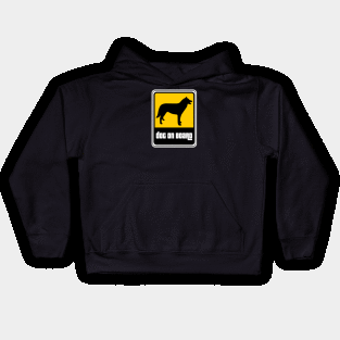 Dog on board Kids Hoodie